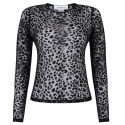 Alexander McQueen - Top a Maniche Lunghe - Nero - Alexander McQueen Exclusive Luxury Collection