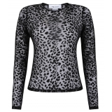 Alexander McQueen - Top Longsleeve - Black - Alexander McQueen Exclusive Luxury Collection