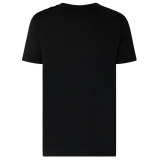 Balmain - Cotton Logo Print T-Shirt - Black White - Balmain Exclusive Luxury Collection