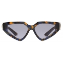 Dolce & Gabbana - DG Precious Sunglasses - Havana Blue Pearl - Dolce & Gabbana Eyewear