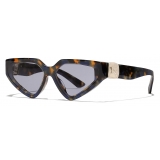 Dolce & Gabbana - Occhiale da Sole DG Precious - Havana Blu Perla - Dolce & Gabbana Eyewear