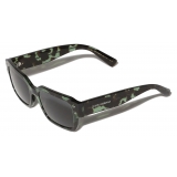 Dolce & Gabbana - DG Sharped Sunglasses - Havana Green - Dolce & Gabbana Eyewear