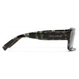 Dolce & Gabbana - DG Sharped Sunglasses - Havana Green - Dolce & Gabbana Eyewear