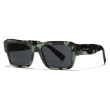 Dolce & Gabbana - DG Sharped Sunglasses - Havana Green - Dolce & Gabbana Eyewear