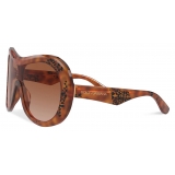 Dolce & Gabbana - Occhiale da Sole DNA - Havana Leo - Dolce & Gabbana Eyewear