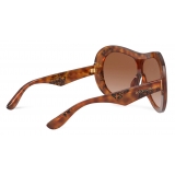 Dolce & Gabbana - Occhiale da Sole DNA - Havana Leo - Dolce & Gabbana Eyewear