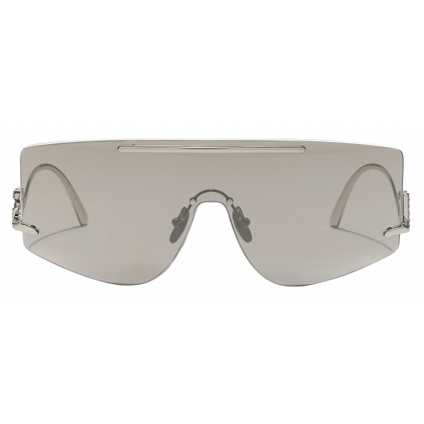 Dolce & Gabbana - DG Crystal Sunglasses - Silver Light Grey - Dolce & Gabbana Eyewear