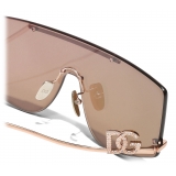 Dolce & Gabbana - DG Crystal Sunglasses - Pink - Dolce & Gabbana Eyewear