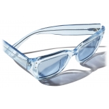 Dolce & Gabbana - Occhiale da Sole DNA - Azzurro Trasparente - Dolce & Gabbana Eyewear