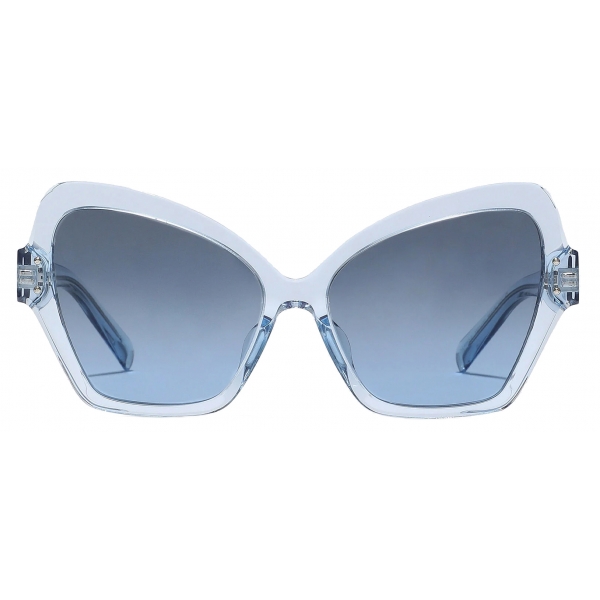 Dolce & Gabbana - Occhiale da Sole DNA - Azzurro Trasparente - Dolce & Gabbana Eyewear