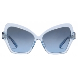 Dolce & Gabbana - Occhiale da Sole DNA - Azzurro Trasparente - Dolce & Gabbana Eyewear