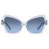 Dolce & Gabbana - DNA Sunglasses - Transparent Light Blue - Dolce & Gabbana Eyewear