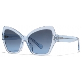 Dolce & Gabbana - Occhiale da Sole DNA - Azzurro Trasparente - Dolce & Gabbana Eyewear