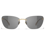 Chanel - Cat Eye Sunglasses - Light Gold - Chanel Eyewear