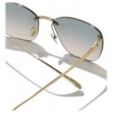 Chanel - Cat Eye Sunglasses - Light Gold - Chanel Eyewear