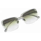 Chanel - Occhiali da Sole Quadrati - Argento - Chanel Eyewear