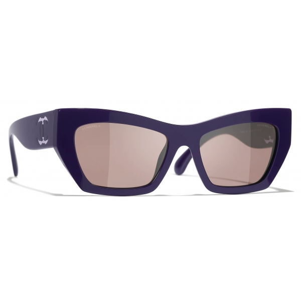 Chanel - Occhiali da Sole Cat Eye - Viola Rosa - Chanel Eyewear