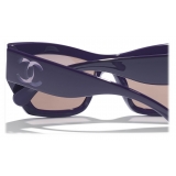 Chanel - Cat Eye Sunglasses - Purple Pink - Chanel Eyewear