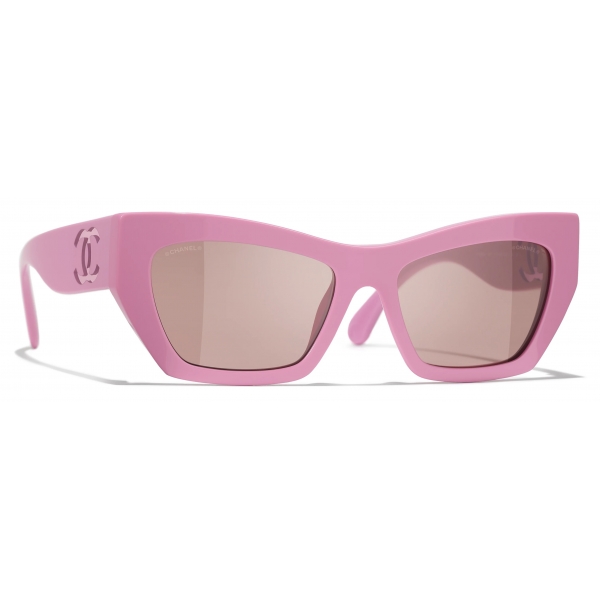 Chanel - Cat Eye Sunglasses - Pink - Chanel Eyewear