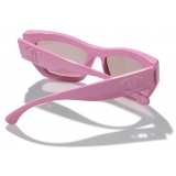 Chanel - Cat Eye Sunglasses - Pink - Chanel Eyewear