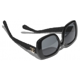 Chanel - Square Sunglasses - Black Gray - Chanel Eyewear