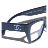 Chanel - Cat Eye Eyeglasses - Peacock Blue - Chanel Eyewear