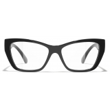 Chanel - Cat Eye Eyeglasses - Black Pink - Chanel Eyewear