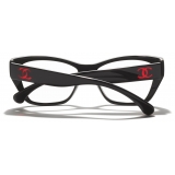 Chanel - Cat Eye Eyeglasses - Black Pink - Chanel Eyewear