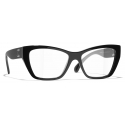 Chanel - Occhiali da Vista Cat-Eye - Nero - Chanel Eyewear