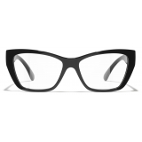 Chanel - Cat Eye Eyeglasses - Black - Chanel Eyewear