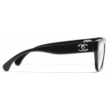 Chanel - Cat Eye Eyeglasses - Black - Chanel Eyewear