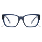 Chanel - Square Eyeglasses - Peacock Blue - Chanel Eyewear