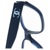 Chanel - Square Eyeglasses - Peacock Blue - Chanel Eyewear