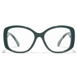 Chanel - Butterfly Eyeglasses - Green - Chanel Eyewear