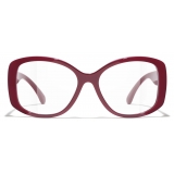 Chanel - Butterfly Eyeglasses - Red - Chanel Eyewear