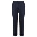 Balmain - Pantaloni in Maglia - Blu Navy - Balmain Exclusive Luxury Collection