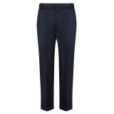 Balmain - Pantaloni in Maglia - Blu Navy - Balmain Exclusive Luxury Collection