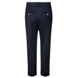 Balmain - Pantaloni in Maglia - Blu Navy - Balmain Exclusive Luxury Collection