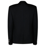 Balmain - Giacca Blazer Aperta sul Davanti - Nero - Balmain Exclusive Luxury Collection