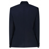 Balmain - Giacca Blazer in Lana - Blu Navy - Balmain Exclusive Luxury Collection