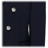 Balmain - Giacca Blazer in Lana - Blu Navy - Balmain Exclusive Luxury Collection