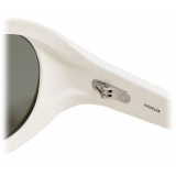 Moncler - Futuro Round Sunglasses - Matte White - Moncler Eyewear