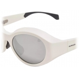 Moncler - Futuro Round Sunglasses - Matte White - Moncler Eyewear