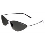 Balenciaga - Malibu Round Sunglasses - Black - Sunglasses - Balenciaga Eyewear