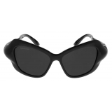 Balenciaga - Occhiali da Sole Palazzo Cat da Donna - Nero - Occhiali da Sole - Balenciaga Eyewear