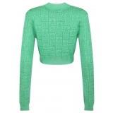 Balmain - Cardigan - Light Green - Balmain Exclusive Luxury Collection