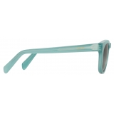 Céline - Black Frame 42 Sunglasses in Acetate - Transparent Dark Sage - Sunglasses - Céline Eyewear