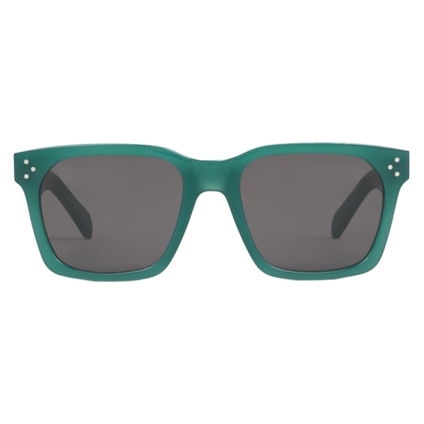 Céline - Occhiali da Sole Black Frame 45 in Acetato - Verde Scuro Latte - Occhiali da Sole - Céline Eyewear