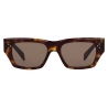 Céline - Black Frame 55 Sunglasses in Acetate - Caramel Havana - Sunglasses - Céline Eyewear