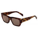 Céline - Black Frame 55 Sunglasses in Acetate - Caramel Havana - Sunglasses - Céline Eyewear